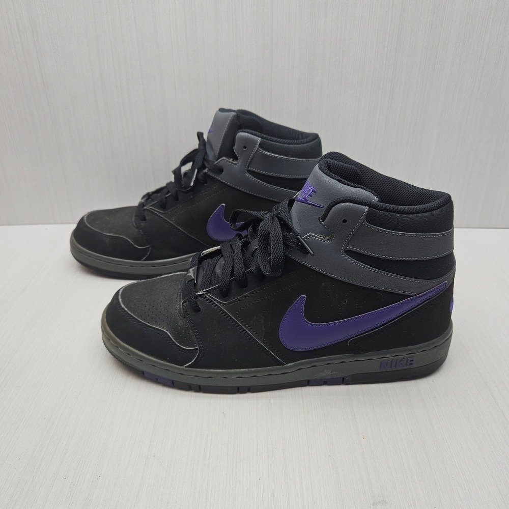 Nike Mens Prestige IV Black Anthracite Court Purple 584614-050‎ Size 10